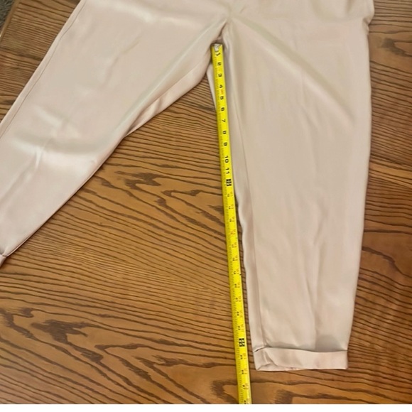 Womens BAR III pants size XL beige pants trouser pants elastic waist - Picture 8 of 11